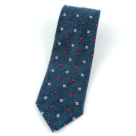 [MAESIO] KSK2609 Wool Silk Floral Dot Necktie 8cm _ Men's Ties Formal Business, Ties for Men, Prom Wedding Party, All Made in Korea